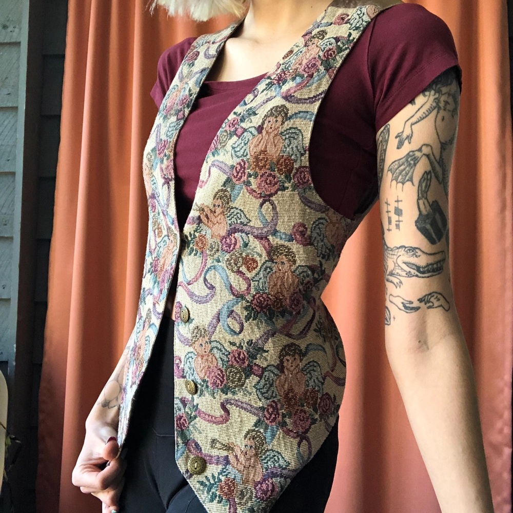 vintage cupid vest